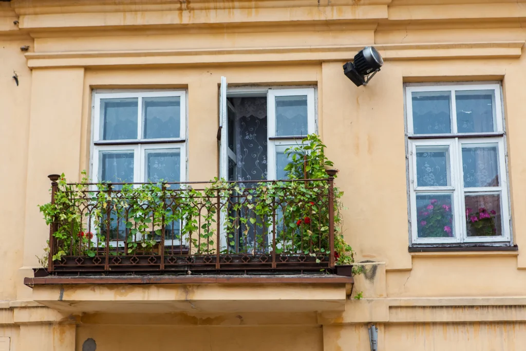 A balcony