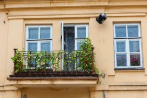 A balcony